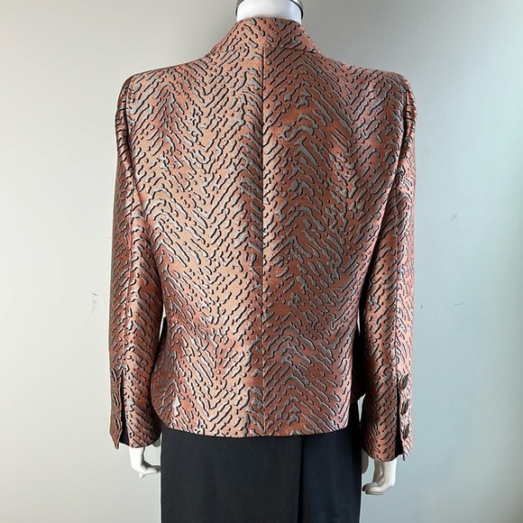 EMPORIO ARMANI • Animal Jacquard Jacket - Picture 10 of 14